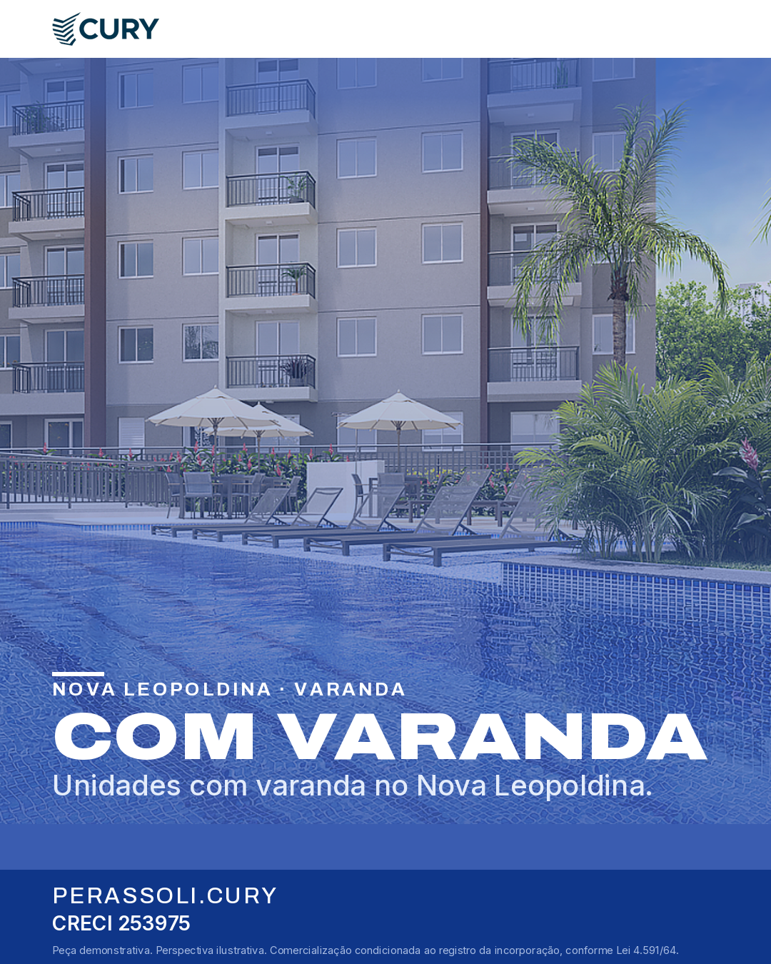 Card 3 de 5, unidades com varanda