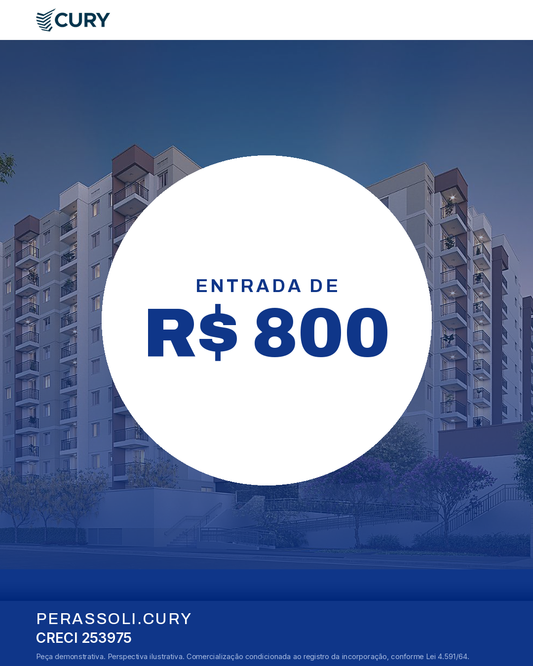 Capa B, selo entrada R$ 800