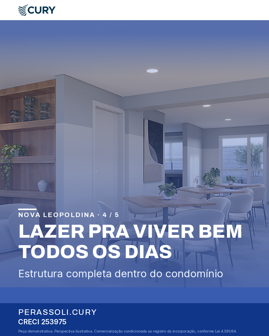 Card 4 de 5, lazer